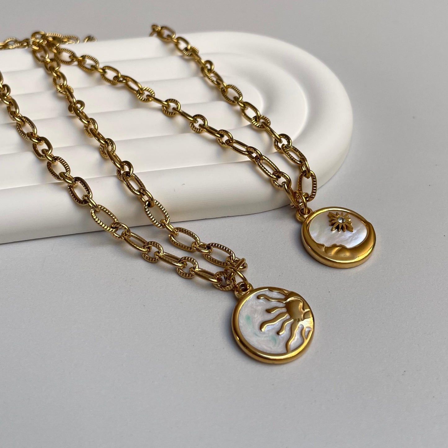 Collar Elosía (enchape 18k)