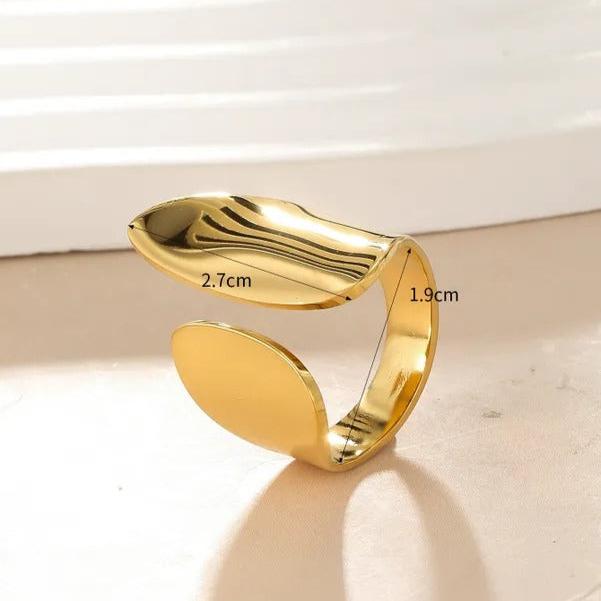 Anillo Elegance (enchape 18k)