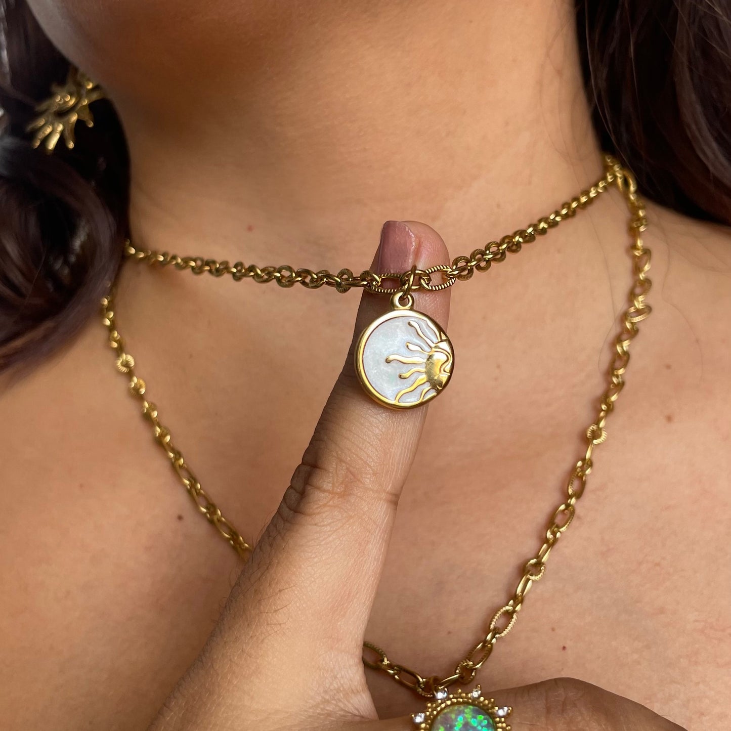 Collar Elosía (enchape 18k)