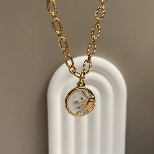 Collar Elosía (enchape 18k)
