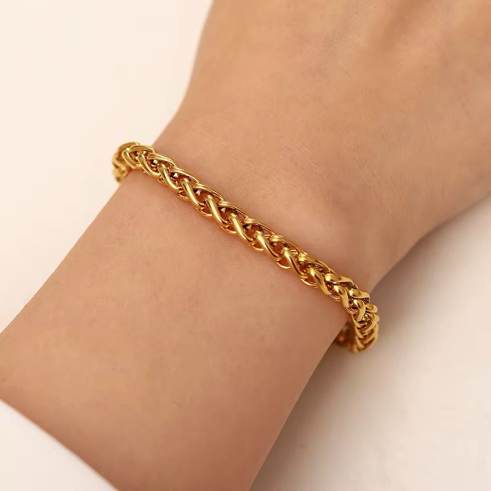 Pulsera Atria (enchapado de oro)