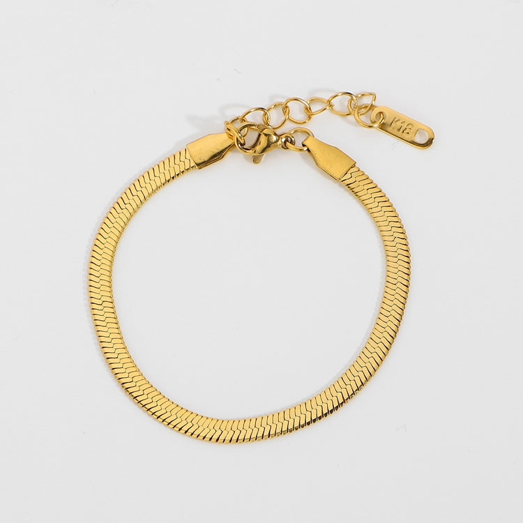 Pulsera Idilio (enchapado de oro)