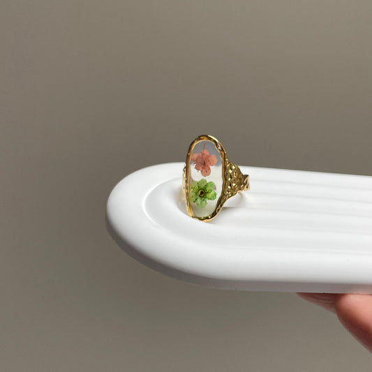 Anillo Primavera (enchapado en oro)