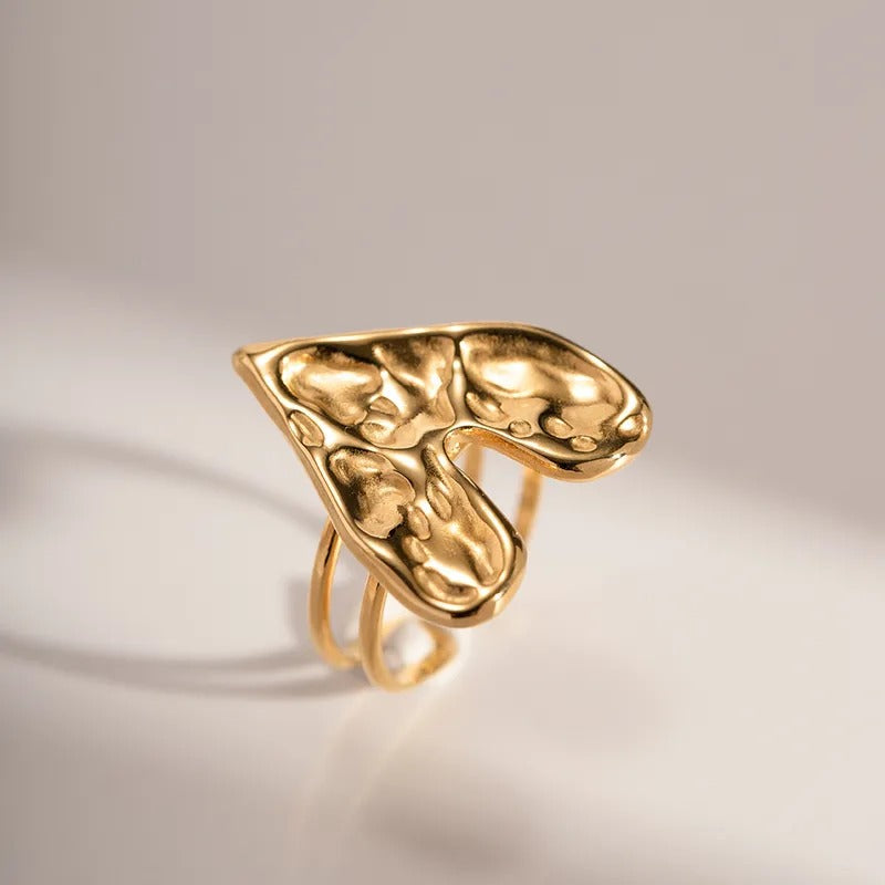 Anillo Lovely (enchape 18k)