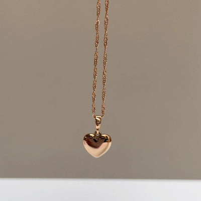 Collar In Love (enchapado de oro)