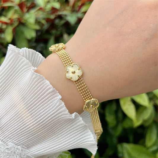 Pulsera Diana  (enchape 18k)