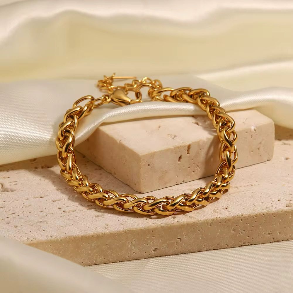 Pulsera Atria (enchapado de oro)