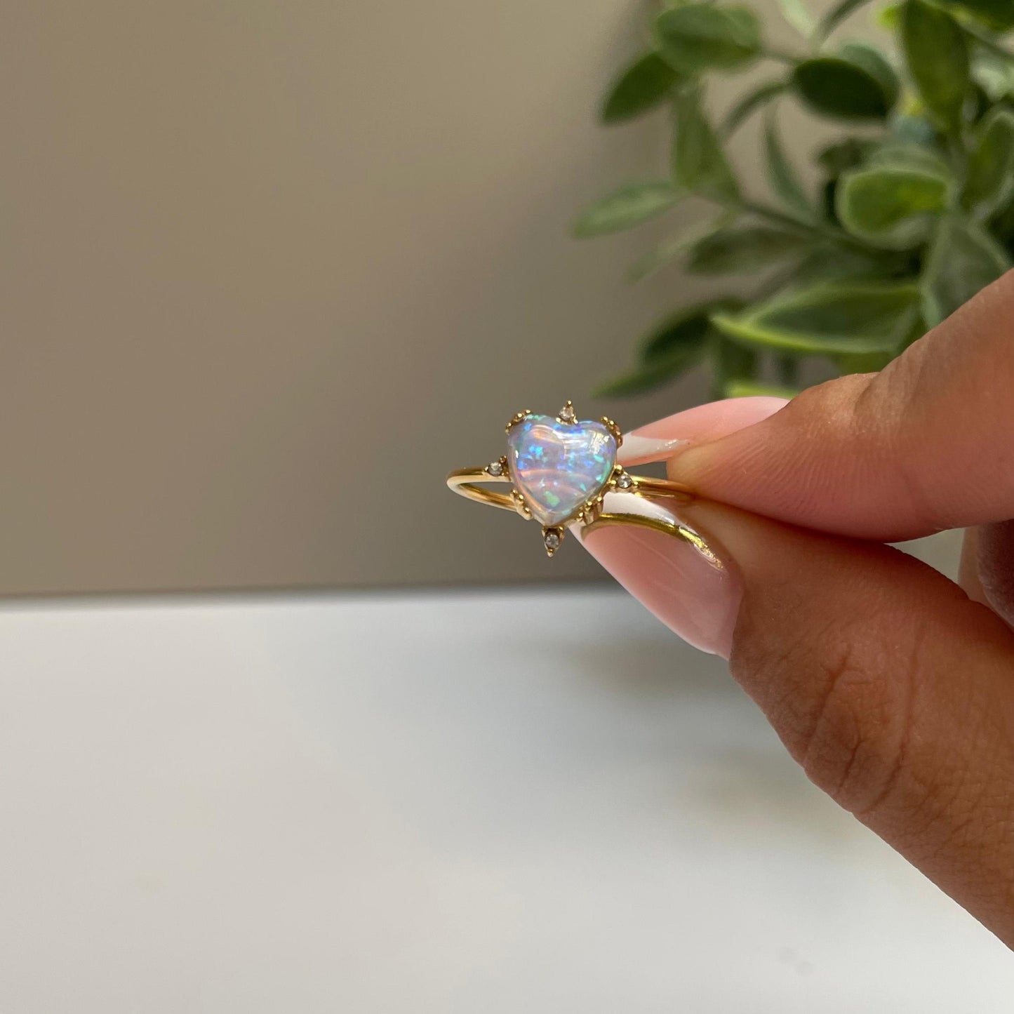 Anillo Calypso (enchapado de oro)
