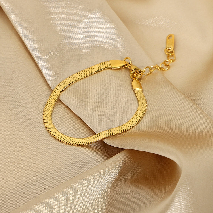 Pulsera Idilio (enchapado de oro)