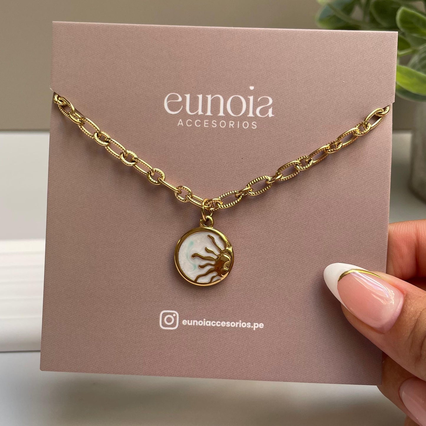 Collar Elosía (enchape 18k)
